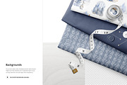 Folded Fabrics Mockup 39/FF v.6, a Product Mockup by creatsy5 (Thumbnail 8 of 10)