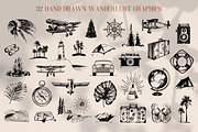 Retro Summer Graphics Collection, an Object Graphic by Chewie Co (Thumbnail 5 of 12)