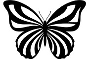 Elegant Butterfly Silhouette, an Object Graphic by Creativeshirt (Thumbnail 9 of 17)