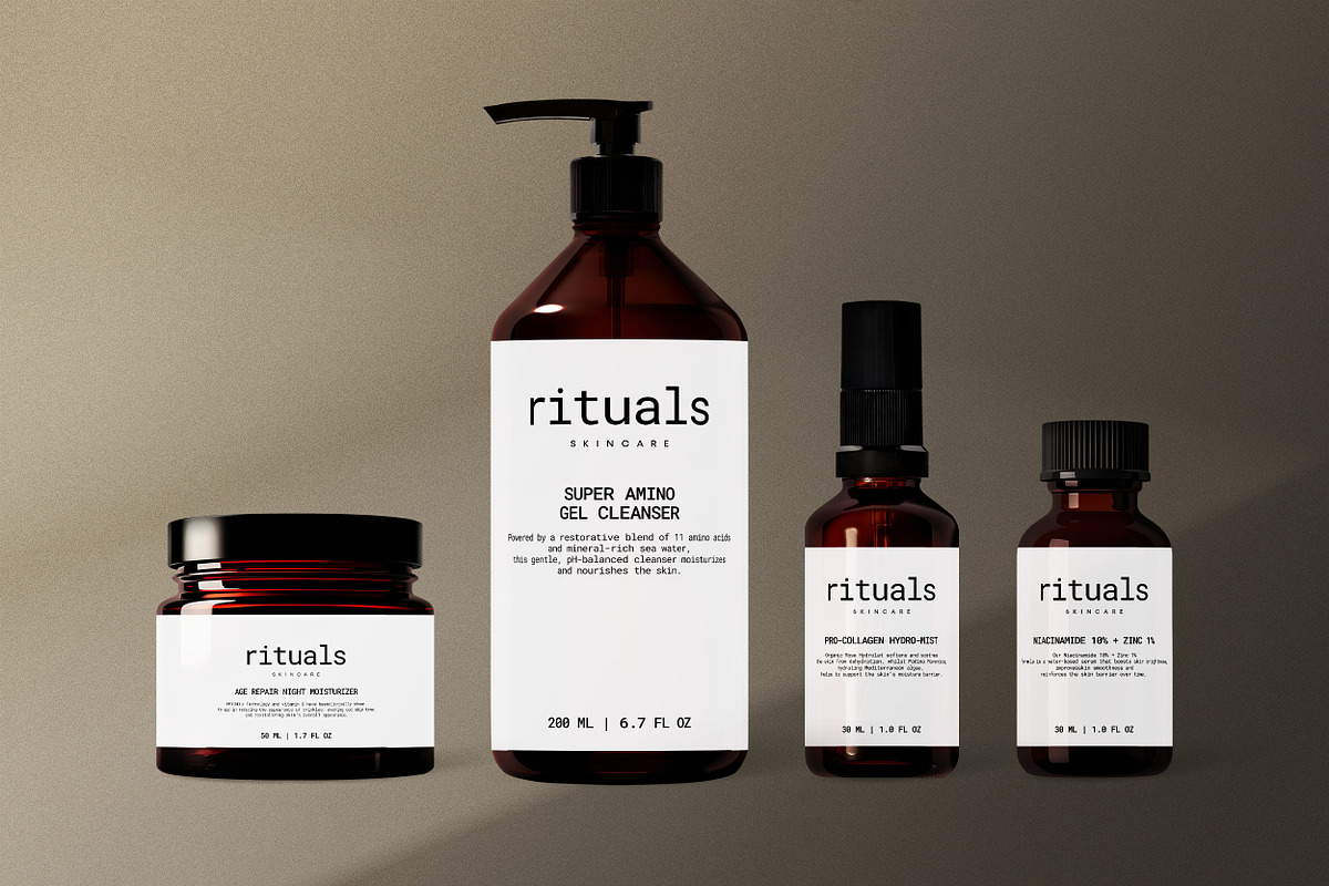 RITUALS / Cosmetic Mockups, a Packaging Mockup by Studio Dara (Photo 9 of 16)