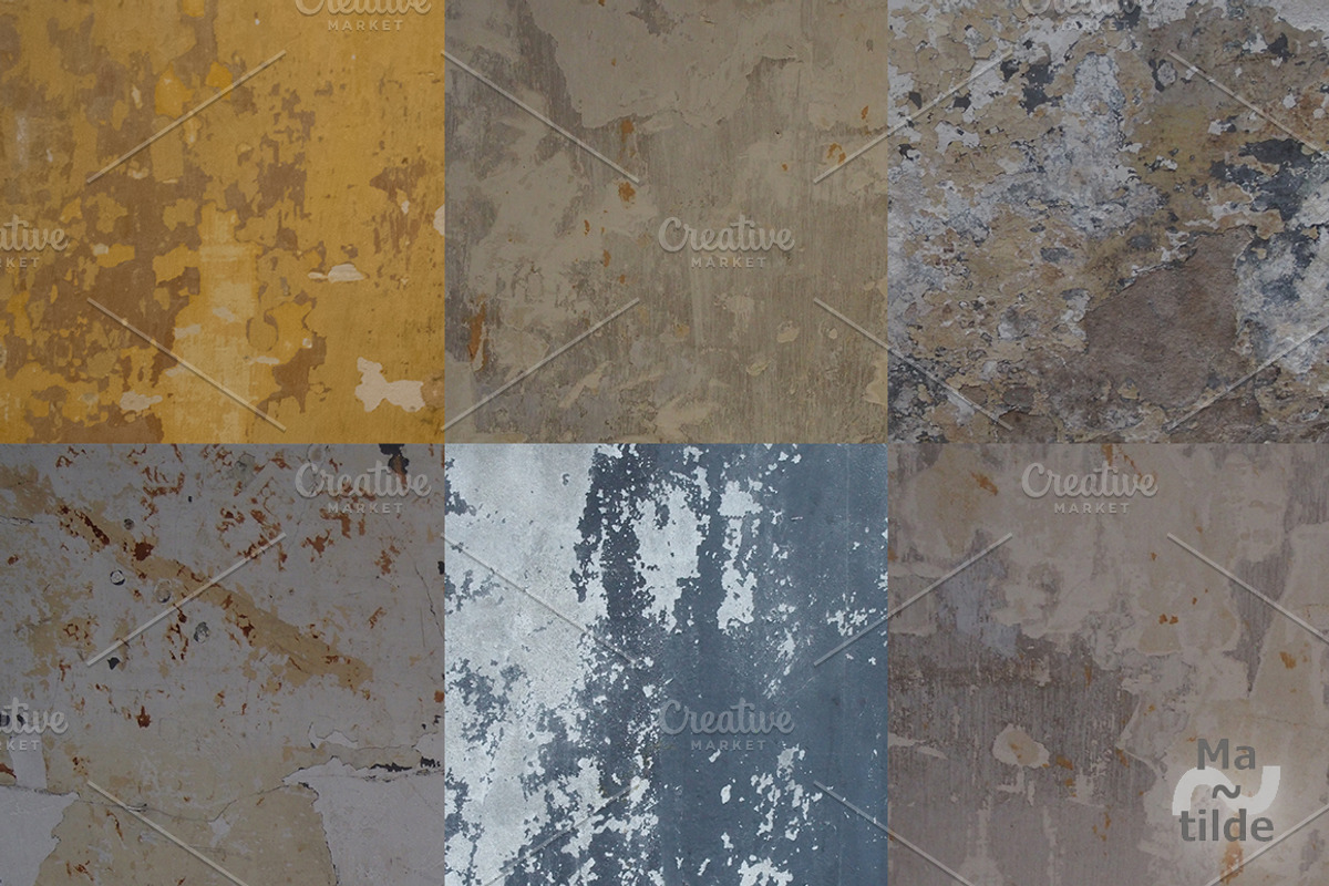 Chipped Walls, a Texture Graphic by MatildeGraphics (Photo 4 of 9)