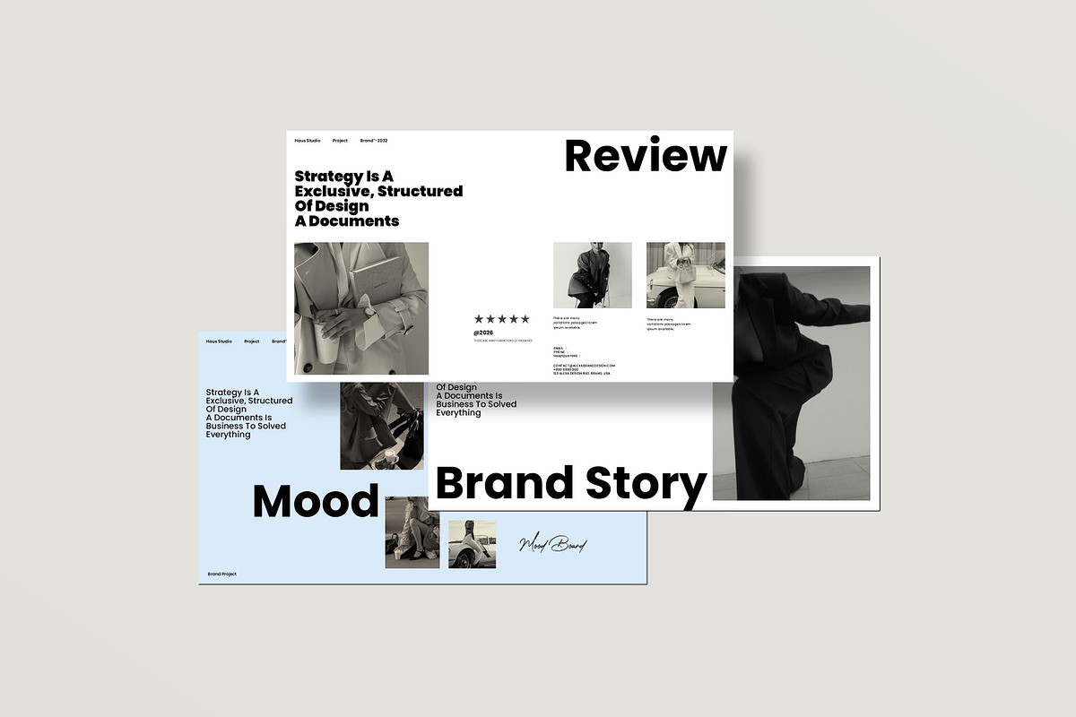 HAUS | Brand Pitch-Deck Presentation, a Presentation Template by Slide-Agency (Photo 6 of 10)