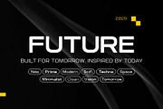 Elegant Futuristic - Quantix, a Sans Serif Font by Arterfak Project (Thumbnail 8 of 12)