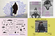 Handwritten FONT BUNDLE, a Handwritten Font by alenaganzhela (Thumbnail 19 of 22)