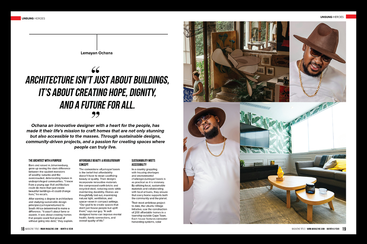 Magazine Template, a Magazine Template by Red Cactus Creative (Photo 10 of 20)
