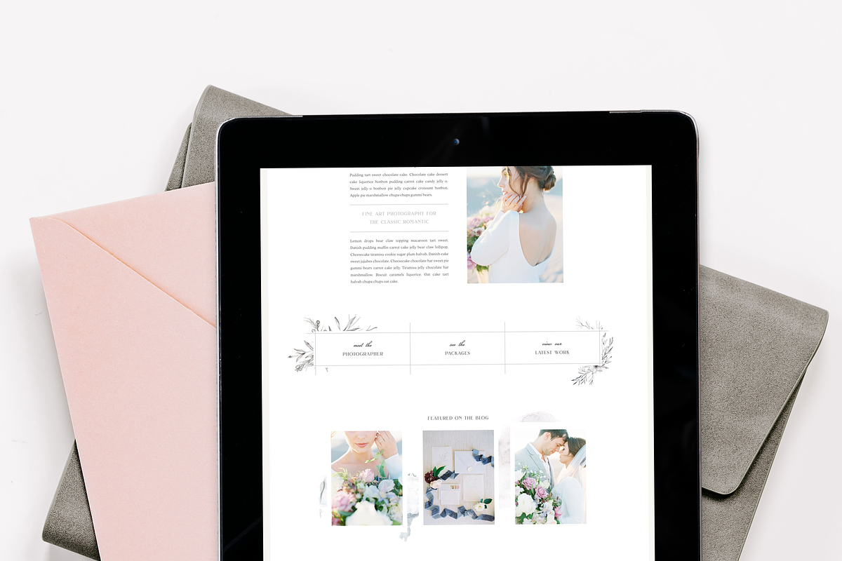 The Mallory - Showit Website Theme, a Websites & App Template by Gillian Sarah (Photo 2 of 2)