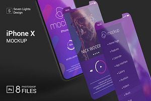 iPhone X Mockup Set
