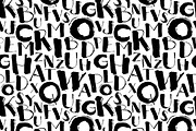 Brush Grungy Grotesque Font+pattern, a Pattern Graphic by VasilkovS (Thumbnail 2 of 5)