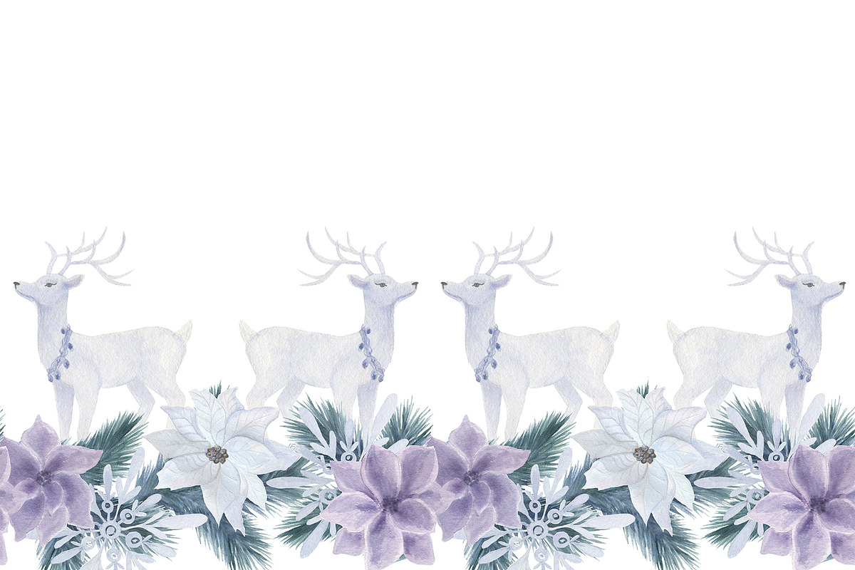 Blue christmas patterns, a Pattern Graphic by ramika (Photo 4 of 4)