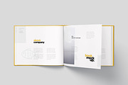 Landscape Book Branding Mockups, a Product Mockup by GfxFoundry (Thumbnail 6 of 9)