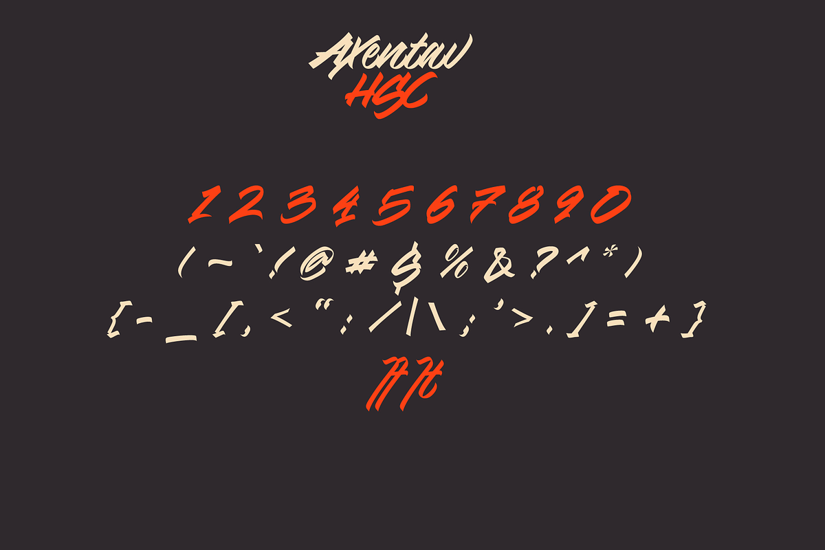 Axentav HSC, a Script Font by ilhamtaro (Photo 9 of 11)