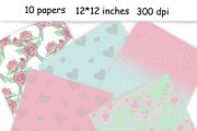 Mom And Baby Pattern, a Pattern Graphic by GlamArtZhanna (Thumbnail 3 of 3)