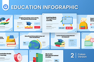 Education Infographic Keynote, a Presentation Template by Antstheme
