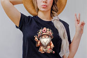 Flower Girl Gnomes  Sublimation Clip, an Illustration by SVGArt (Thumbnail 6 of 7)