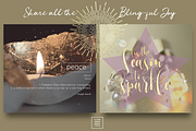 HUGE SPARKLY CHRISTMAS MEDIA SET, a Background Graphic by Illumineer Media & Design (Thumbnail 2 of 14)