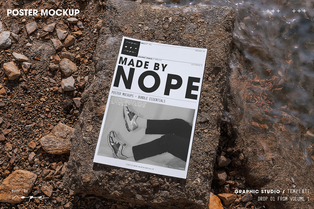 Poster Mockup Drop 1, an Advertising Mockup by made_by_nope (Photo 1 of 6)