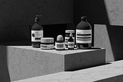 10 PSD Dark Cosmetic Bottle Mockup, a Packaging Mockup by East Gallery (Thumbnail 9 of 11)