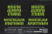 Violent Brave Brutalism Typeface, a Blackletter Font by alit design (Thumbnail 16 of 22)