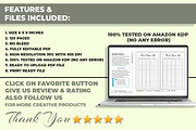 Blood Sugar Log KDP Interior, a Templates & Theme by M9 Design (Thumbnail 3 of 3)