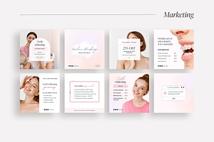 Canva Teeth Whitening Templates