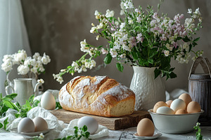 Celebrate Easter with an elegant tab, a Photo by Pavel_design