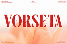 Vorseta – Luxury Condensed Serif