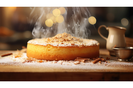 delicious fresh cake food ai, a Background Photo by pikepicture