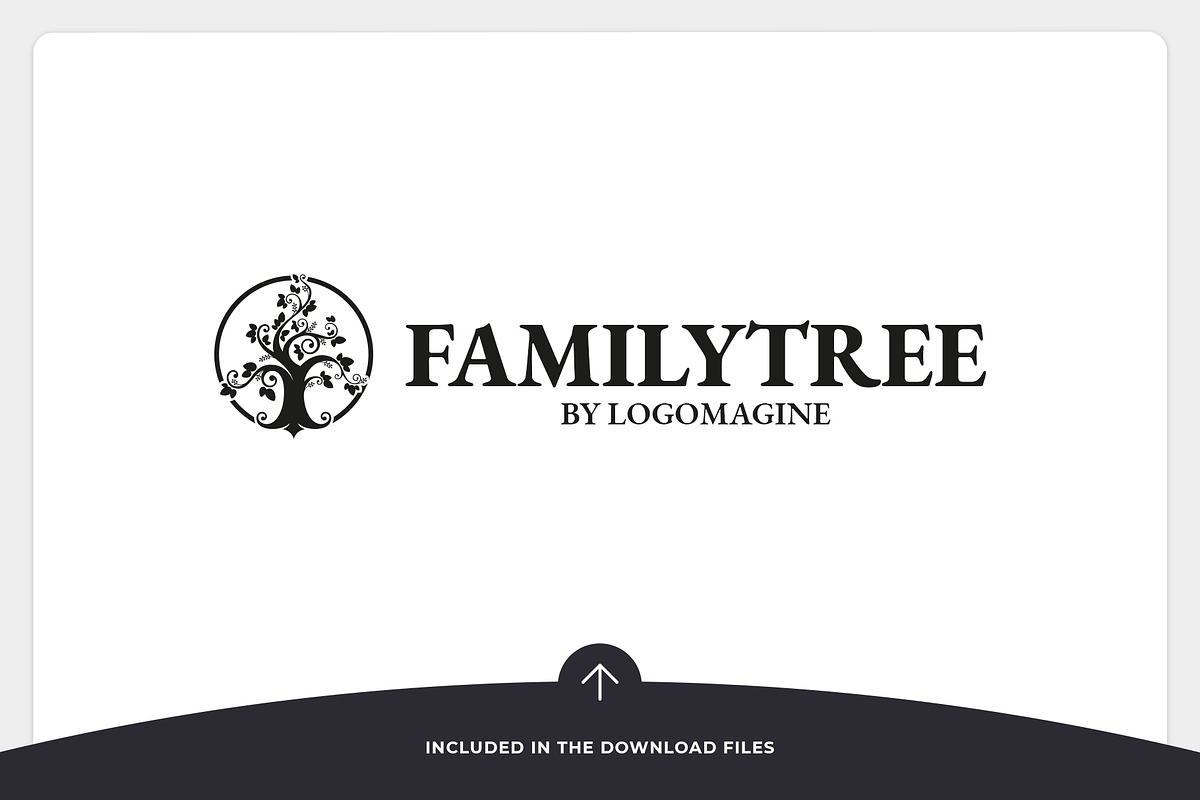 Family Tree Logo Template, a Branding & Logo Template by LOGOMAGINE (Photo 16 of 16)