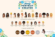 Portrait Creator Jewish Hanukkah, a Person Illustration by Lauren Lesley Studio (Thumbnail 5 of 16)