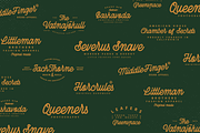 Axylum Vertusa, a Script Font by ilhamtaro (Thumbnail 6 of 11)