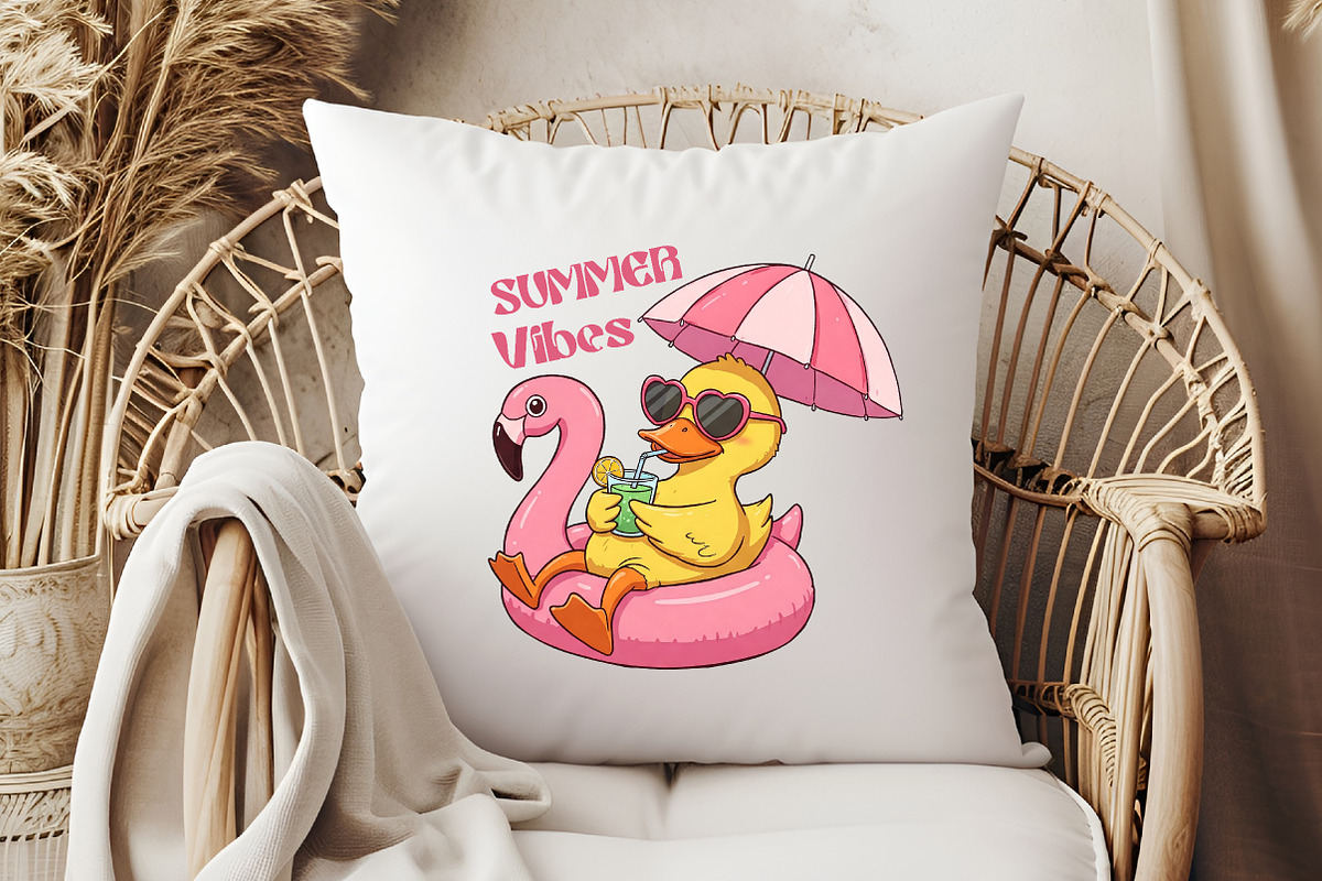 Summer Duck Sublimation Bundle, an Illustration by Libby Wishes (Photo 12 of 12)