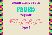 Faded Glory - Duo Retro  Font, a Font by PutraCetol Studio (Thumbnail 7 of 11)