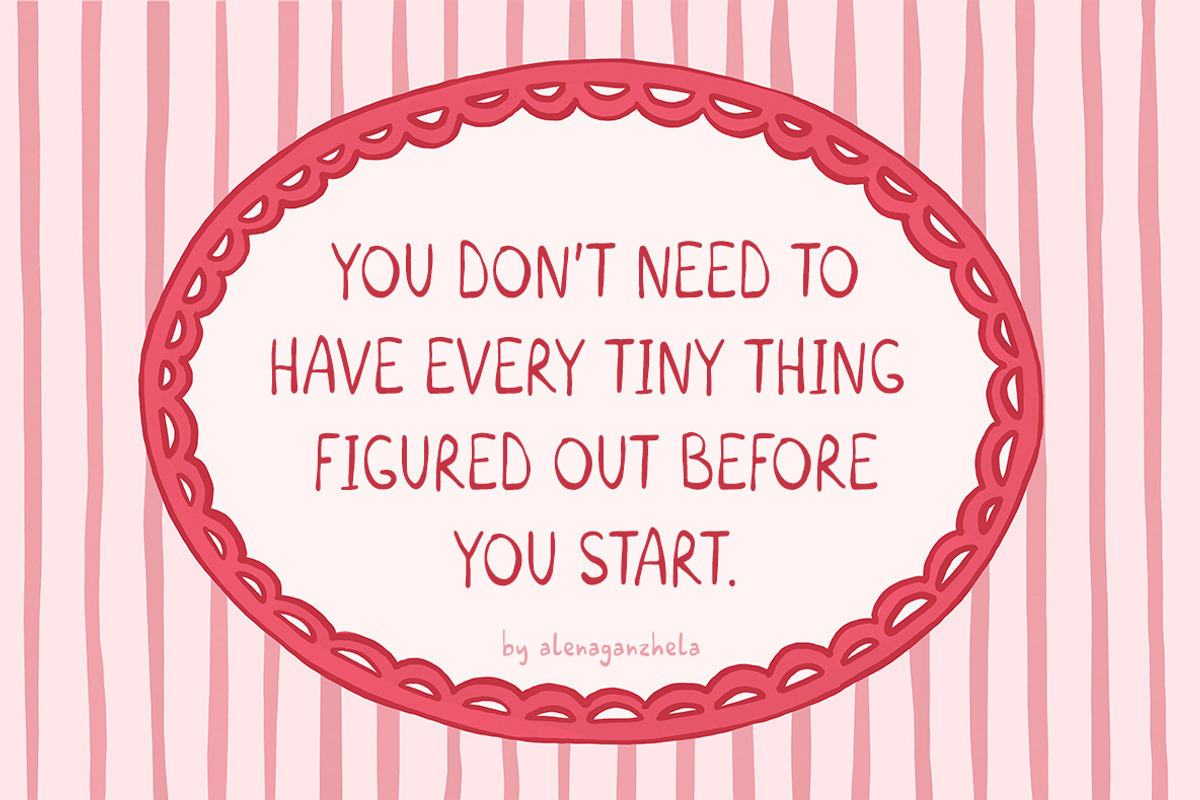 Lucky Berry - cute handwritten font, a Handwritten Font by alenaganzhela (Photo 4 of 10)