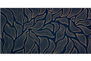 Luxury line leaves art deco patterns, a Pattern Graphic by Marylia (Thumbnail 7 of 16)