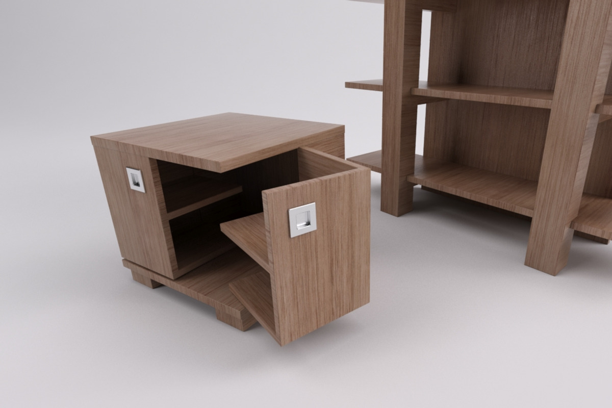 Furniture Set, a Furniture 3D Model by kjpargeterimages (Photo 4 of 5)