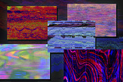 Glitch - 10 Textures & Backgrounds, a Texture Graphic by ghost friend's shop (Thumbnail 2 of 3)