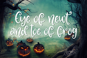 Something Wicked -spooky script font, a Font by Amber Nest Design (Thumbnail 2 of 10)