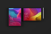 iPad Pro Mockup Set | Tablet Screen, an iPad Mockup by Deeplab (Thumbnail 14 of 19)