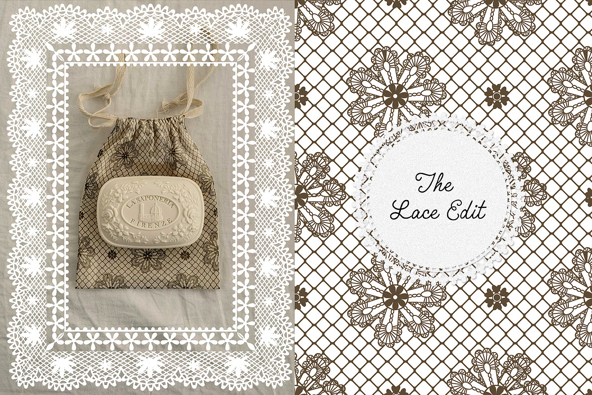 Vector Lace Frames, Doilies, Pattern, an Object Graphic by Essentially Nomadic (Photo 12 of 14)