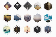 Geometric Photo Masks preview 4