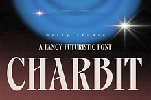 Charbit – Fancy Futuristic Font