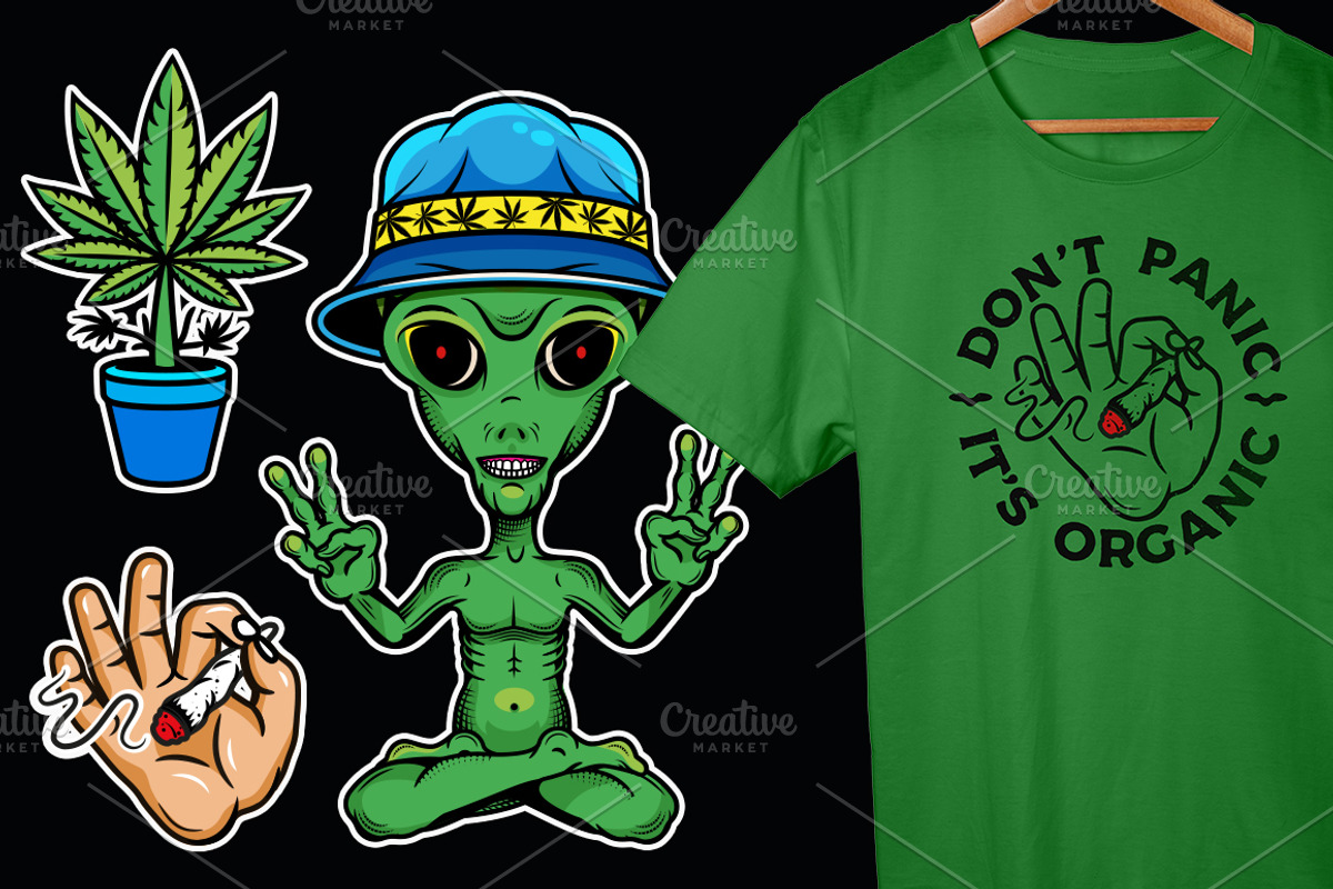 Cannabis Collection, a Healthcare Illustration by Moloko88 (Photo 3 of 3)