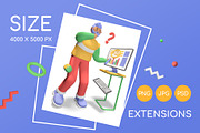 Personal Goals - 3D Illustrations, a Finance Illustration by Boyko Pictures (Thumbnail 3 of 10)