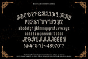 Billionaire typeface, a Blackletter Font by HTLNS.co (Thumbnail 5 of 6)