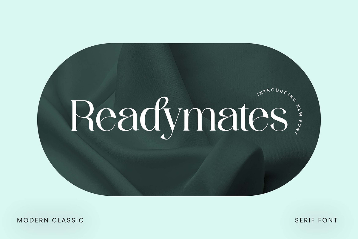 Readymates Elegant Serif Font, a Serif Font by UICreative (Photo 1 of 13)