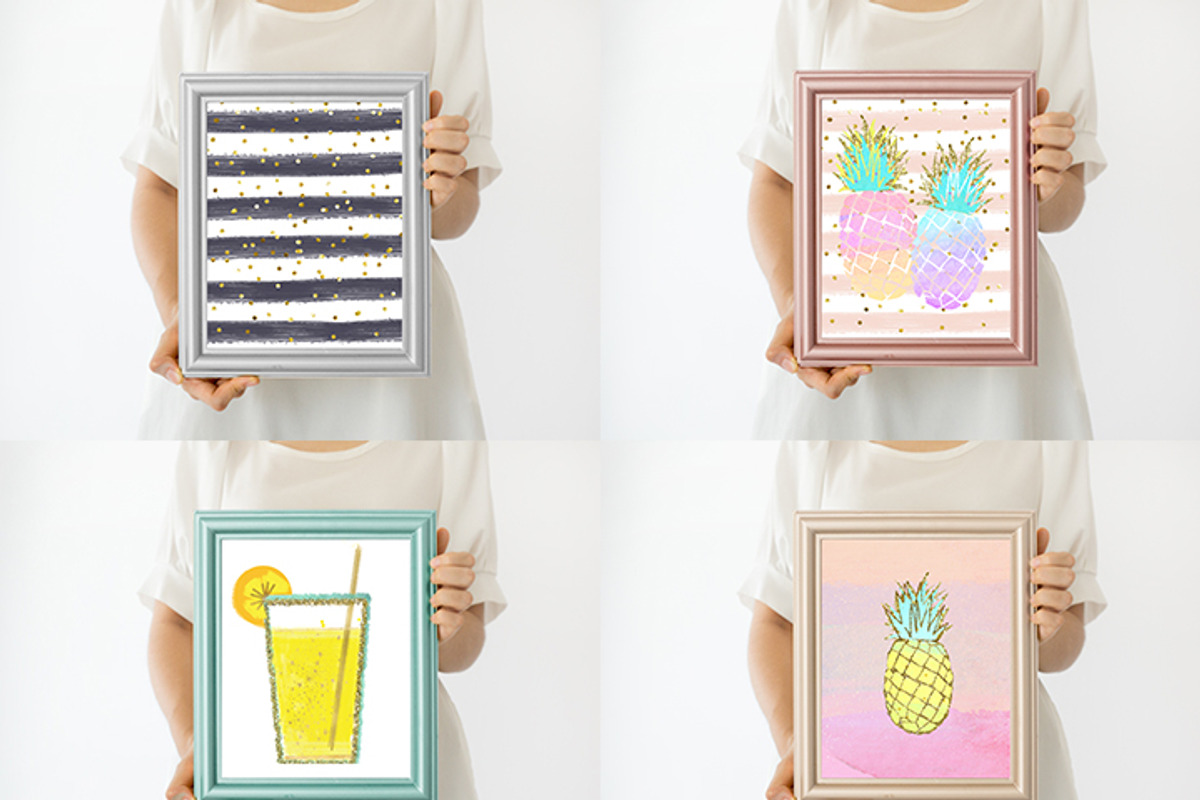 Frame bundle mockup, a Presentation Template by My Lovely Stock (Photo 2 of 2)