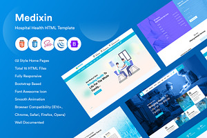 Hospital Health HTML5 Template, a Bootstrap Template by CodexCoder Themes