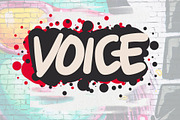 Imagine Peace Graffiti, a Font by Fontcastle (Thumbnail 3 of 5)