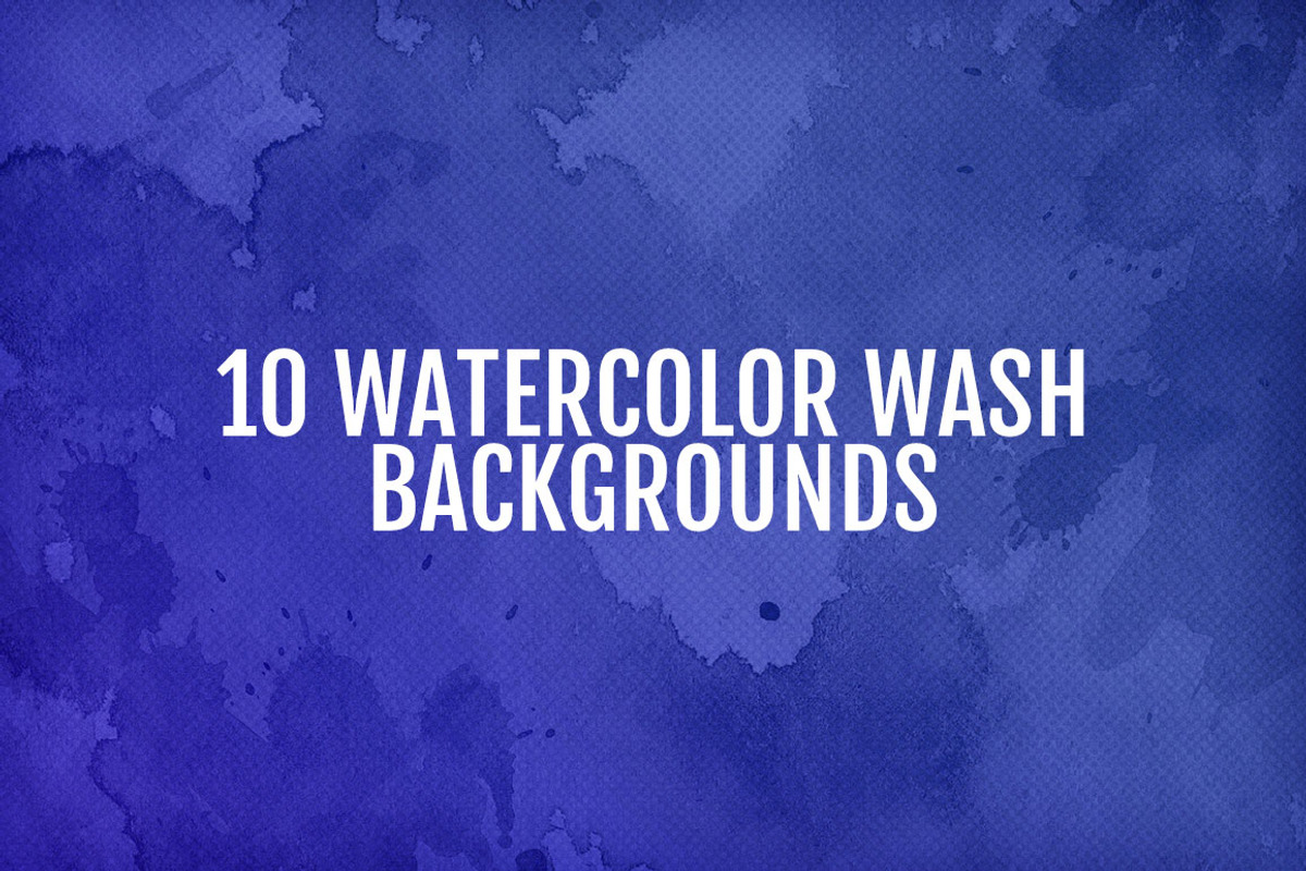 Watercolor Wash Backgrounds
