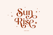 Mango Dream - Modern Retro Font, a Serif Font by Sans & Sons (Thumbnail 6 of 6)